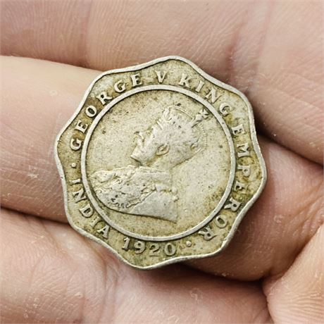 1920 India 4 Annas