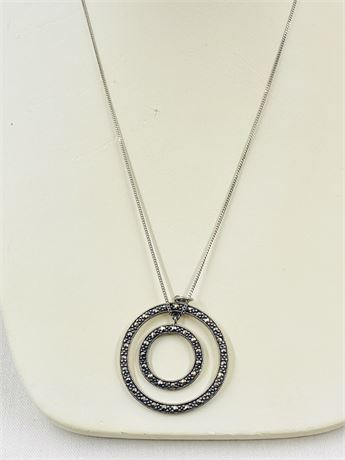 6.29g Sterling Necklace 14”