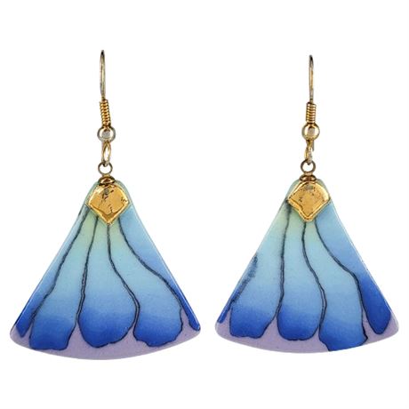 Artisan Made Art Glass Earrings