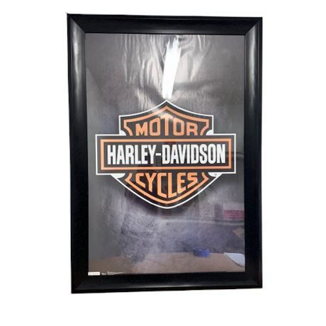 Harley Davidson Framed Poster