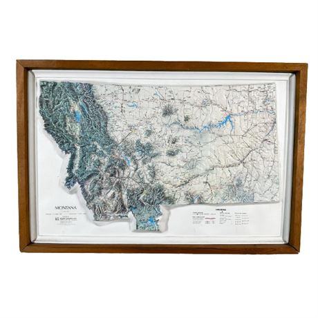 Kistler Graphics Montana 1984 Topographic Map