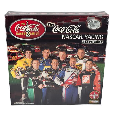 NIB The Coca-Cola NASCAR Racing Board Game