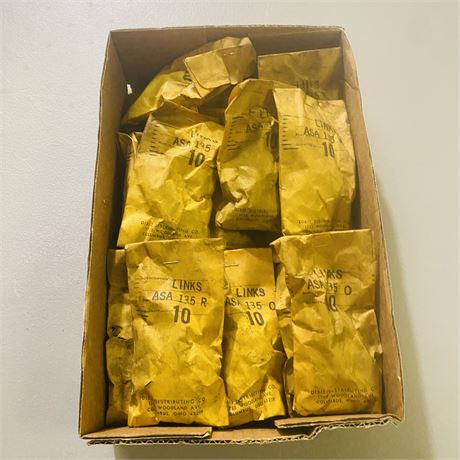 180 NOS ASA 135 Motorcycle Chain Links
