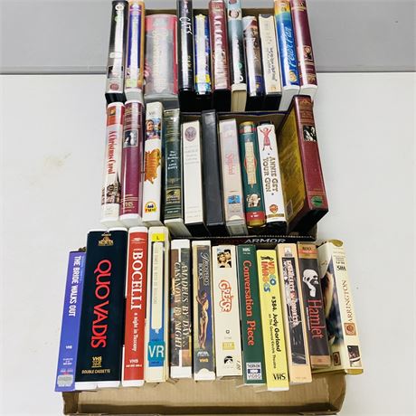 Vintage VHS Lot