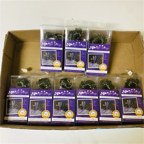 9 Boxes of Xmas Lights