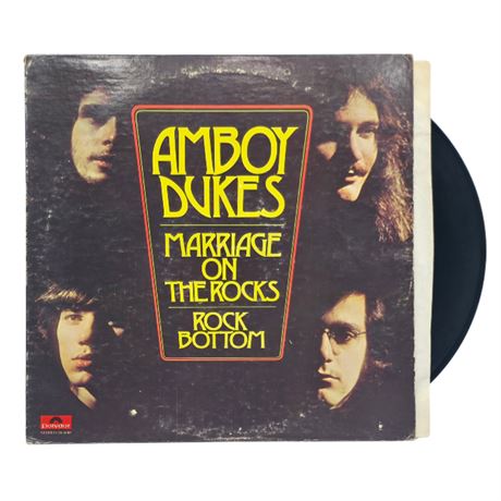 1970 Amboy Dukes "On the Rocks--Rock Bottom"