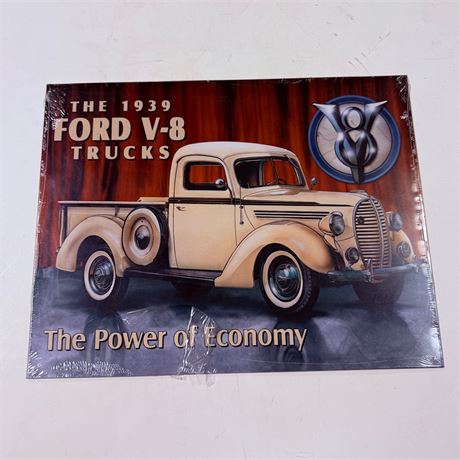 Ford Trucks 12.5x16” Metal Sign