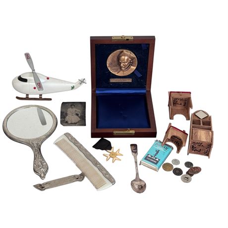 Dresser Set, Doll Furniture, Tokens and More