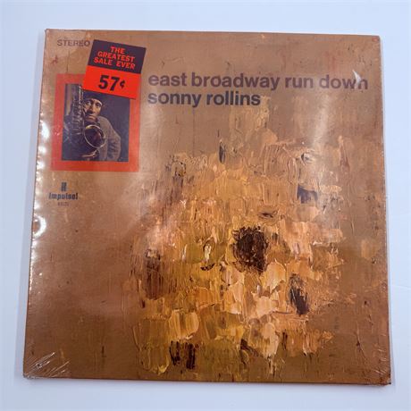 Sealed Sonny Rollins East Broadway Run Down Vinyl Record