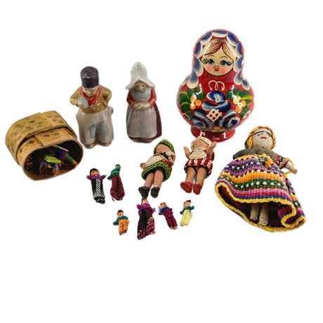 Lot of Assorted Decorative Miniature Figures