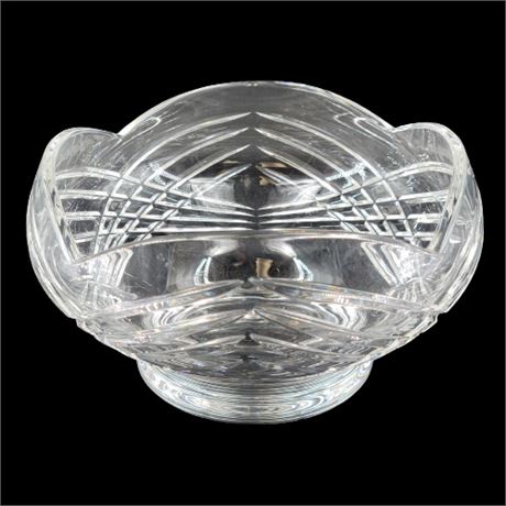 Mikasa Imperial Crest Crystal Bowl 8"