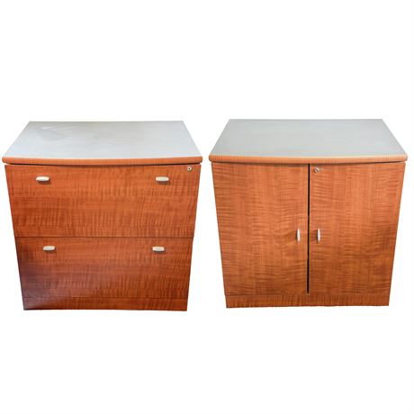 Stackable & Lockable Office File & Storage Cabinets