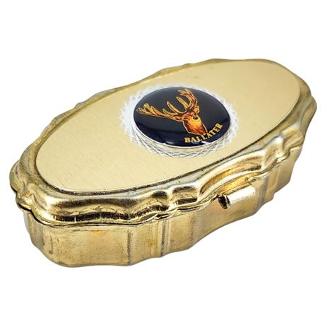 Vintage Ballater Scotland Souvenir Pillbox