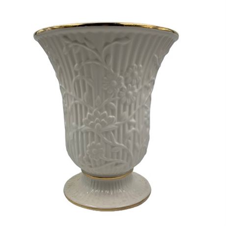 Tommy Hilfiger White Ceramic Vase 2001