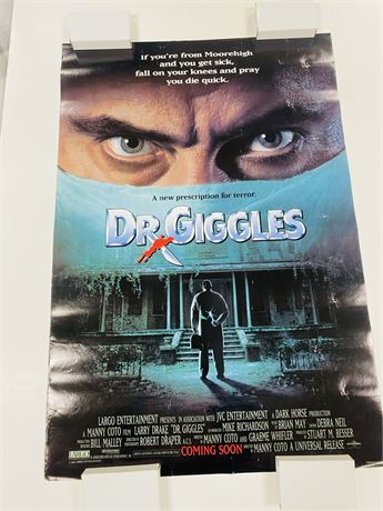 Dr Giggles Original DS 27x40 Movie Poster - Rolled
