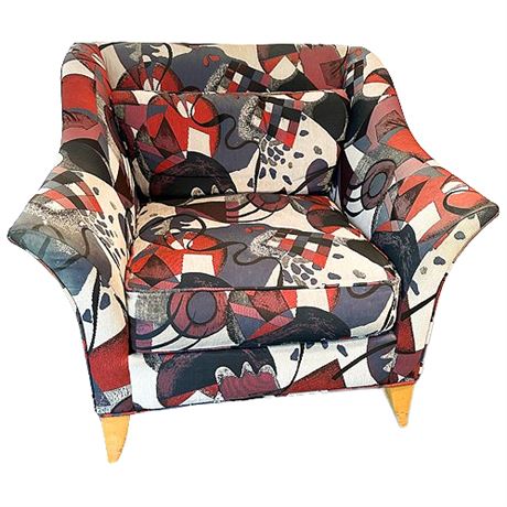 Thayer Coggin Modern Upholstered Arm Chair