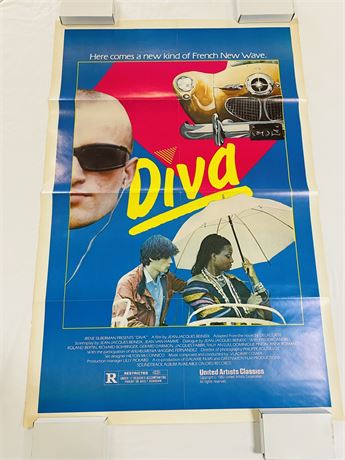 Diva Original 27x41 Movie Poster