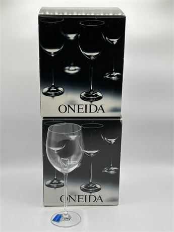 “NEW” Oneida Wine Glasses - 8