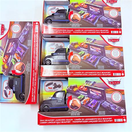 4 New Disney Pixar Cars Gale Beaufort Launchers