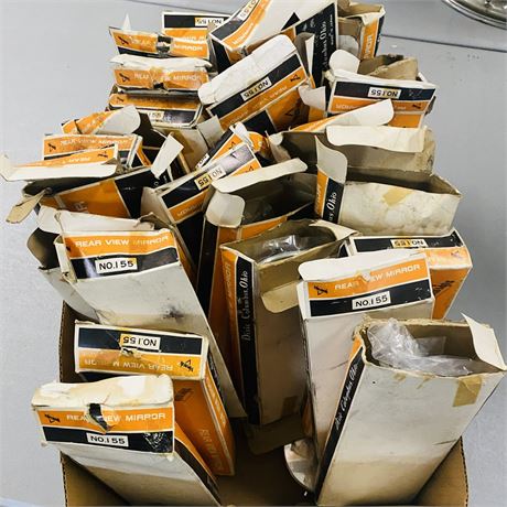 25 Pairs NOS Side Mirrors