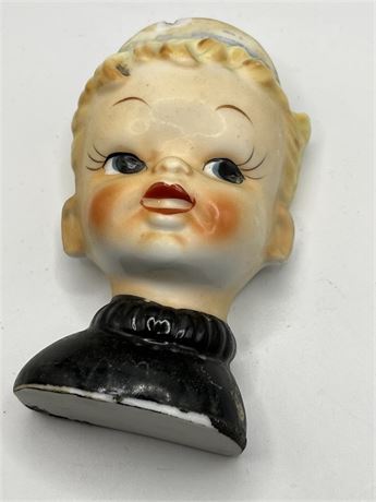 MCM little boy Vintage wall pocket