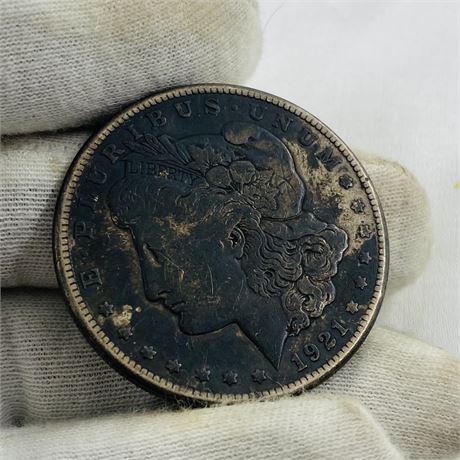 1921-S Peace Dollar