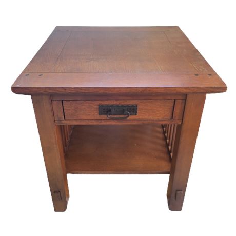 Rio Mission Style End Table w/ Drawer