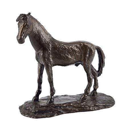 Small Bronze Horse Figurine