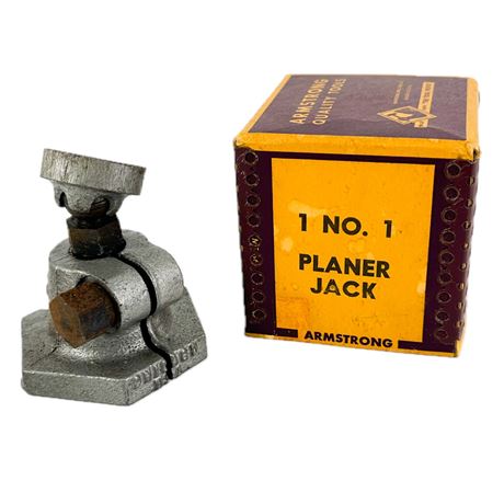 Vintage Armstrong No 1 Planer Jack in Box