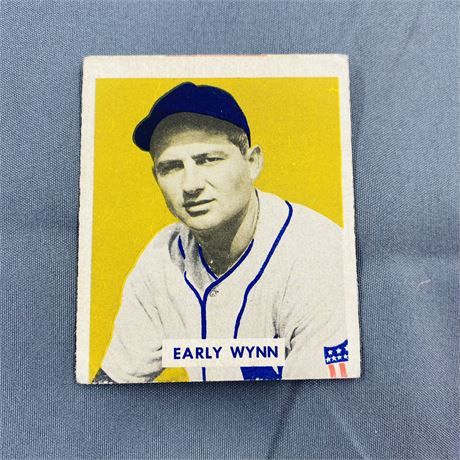 1949 Bowman Early Wynn Rookie Card
