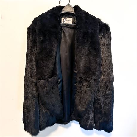 Vintage Berman's Rabbit Fur Coat