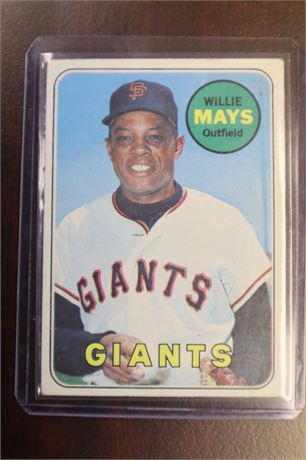 1969 Topps Willie Mays #190