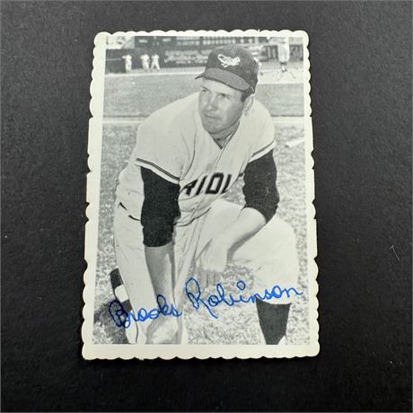 1969 Topps Deckle Brooks Robinson #1