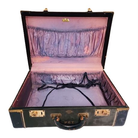Vintage Travel-Joy Leather Suitcase
