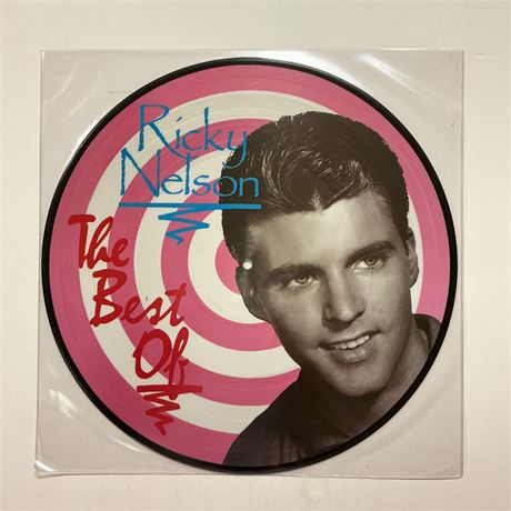 Ricky Nelson Picture Disc Vinyl Record