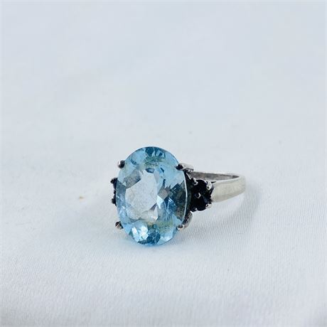 6g Sterling Ring Size 9