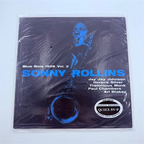 Sealed Sonny Rollins Blue Note 1558 Audiophile Vinyl Record