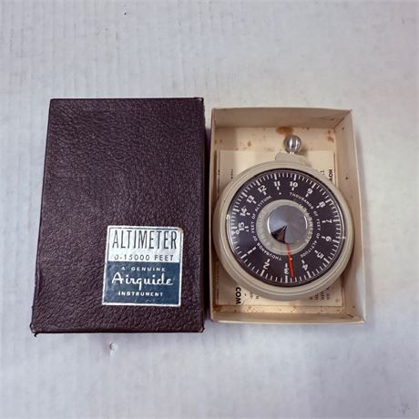 Vintage Airglide Altimeter