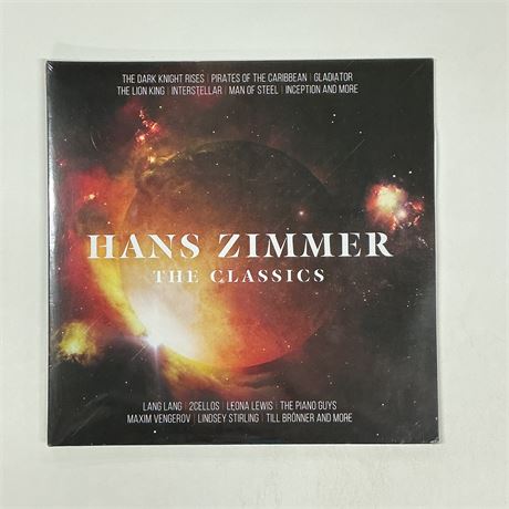 Hans Zimmer The Classics Sealed Vinyl Record