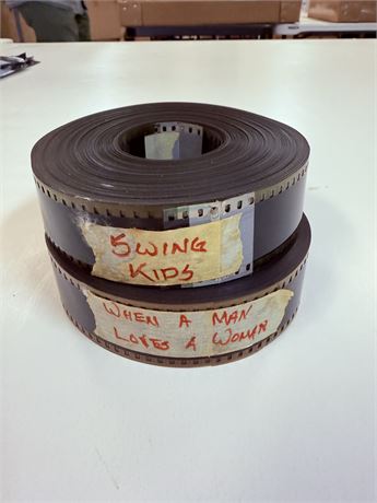 2 Original 35mm Movie Trailers