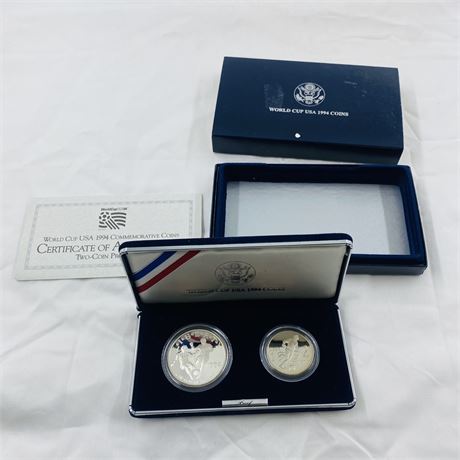 US Mint 1994 World Cup Silver Proof Set