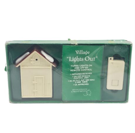 Dept. 56, Village "Lights Out"