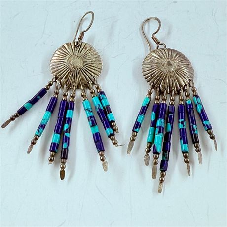 9.6g Navajo Sterling Earrings