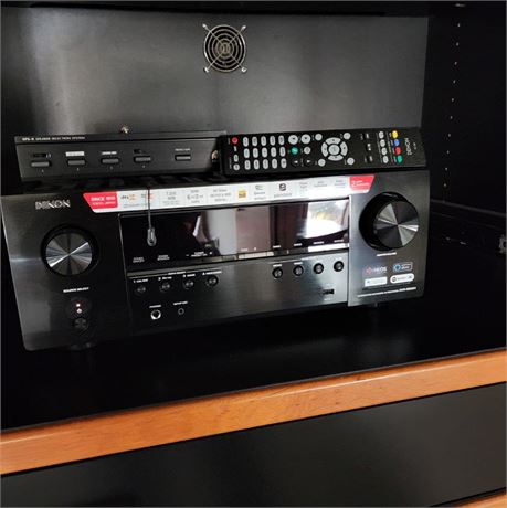 Denon AVR-S960H Receiver & Niles SPS-4 Speaker Selection System