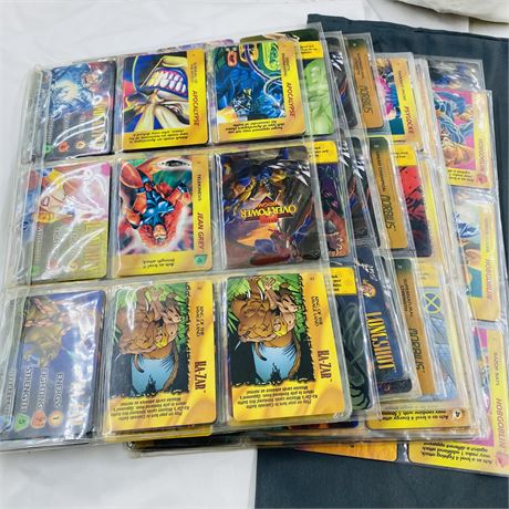 Unsearched Marvel Overpower Card Game Lot