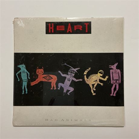 Heart Bad Animals Sealed Vinyl Record
