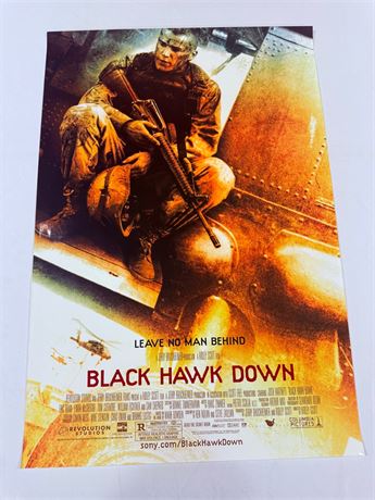 Black Hawk Down Original Rolled 27x40” Movie Poster