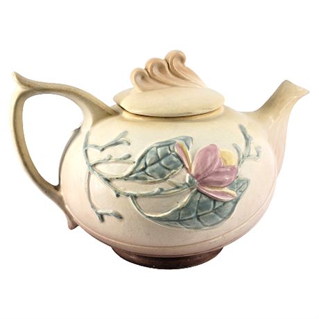 1940s Hull Art Pottery Magnolia (Matte) Teapot