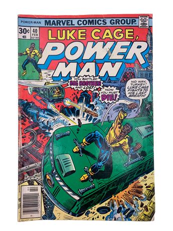 30 cent Marvel Comics Group Luke Cage Power Man 1976 Comic Book