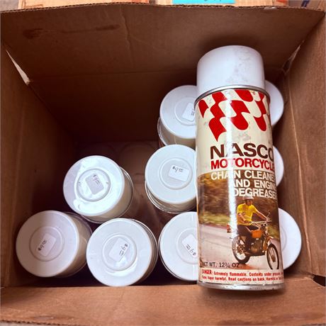 10 Cans of NOS Chain Degreaser
